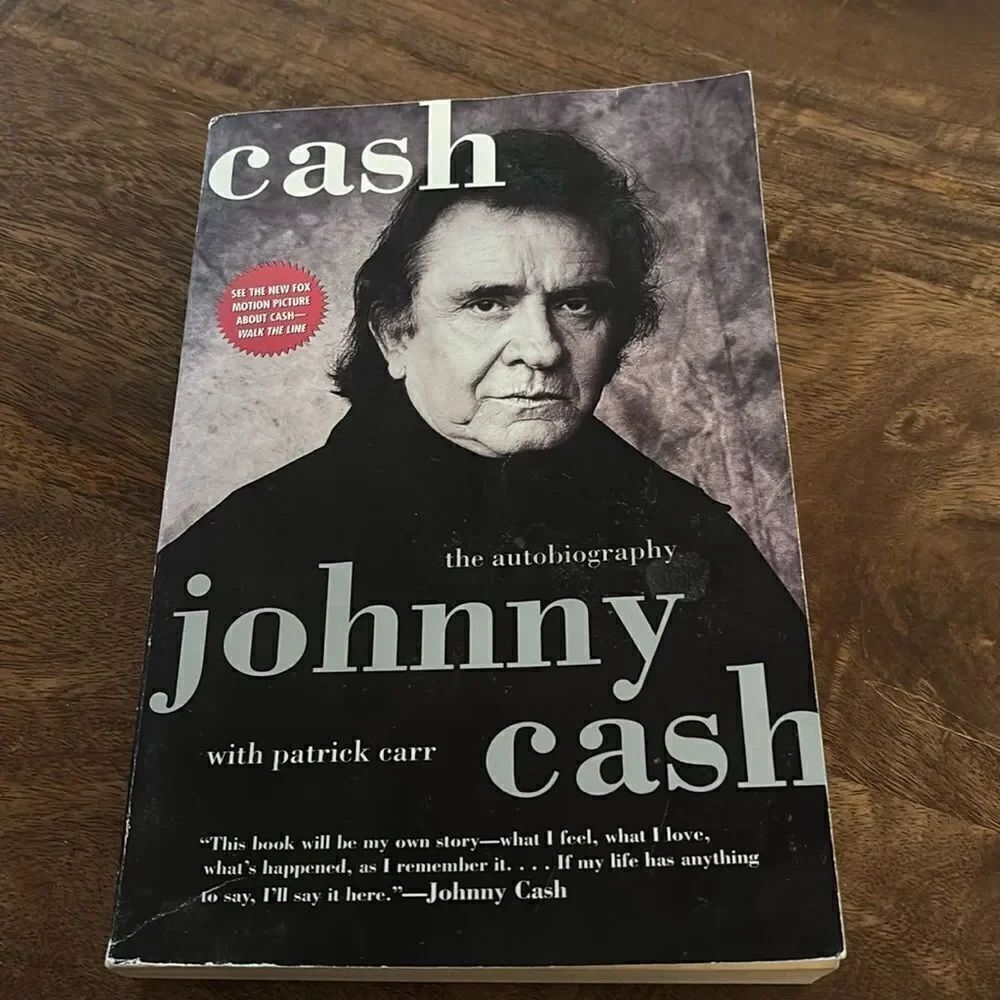 Johnny cash autobiography paperback used book country music